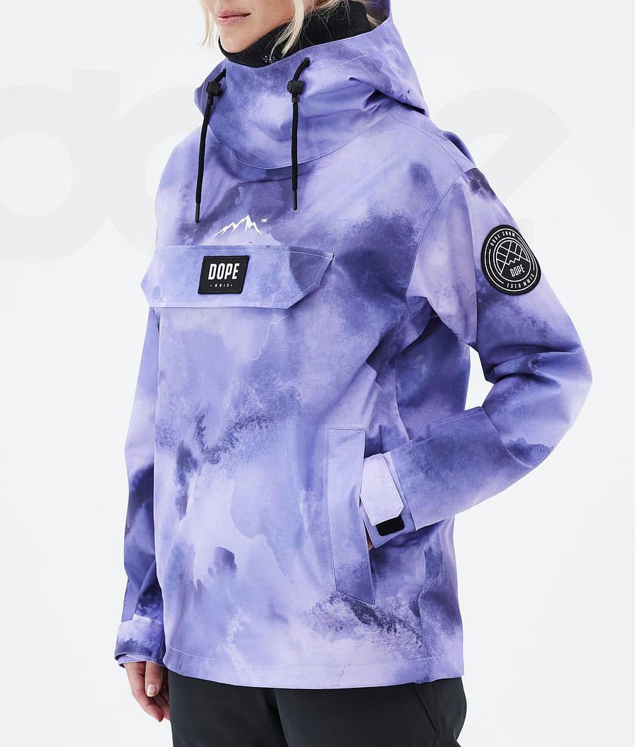 Purple Women's Dope Blizzard W Liquid Ski Jackets | AUSO3641