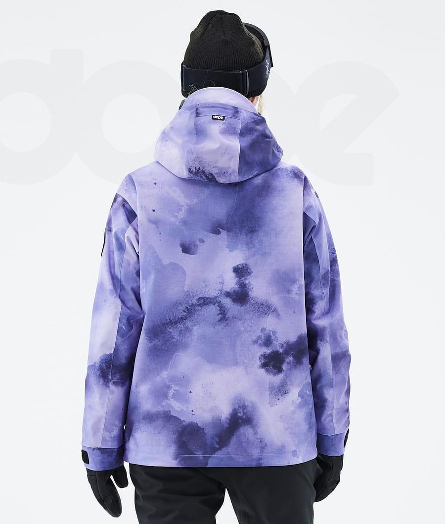 Purple Women's Dope Blizzard W Liquid Ski Jackets | AUSO3641