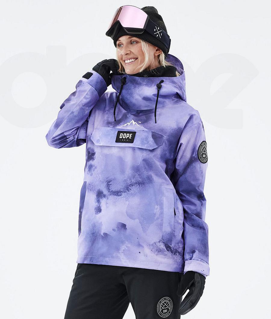 Purple Women\'s Dope Blizzard W Liquid Ski Jackets | AUSO3641