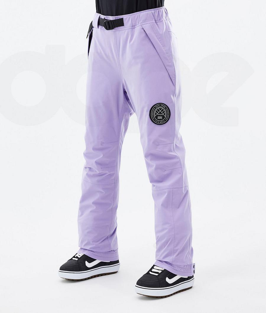 Purple Women\'s Dope Blizzard W Snowboard Pants | AUDN3238