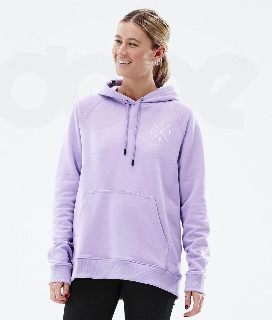 Purple Women's Dope Common W 2X-Up Hoodie | AUYU3830