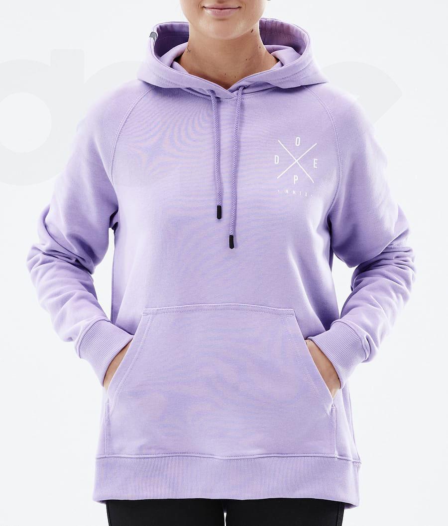 Purple Women's Dope Common W 2X-Up Hoodie | AUYU3830