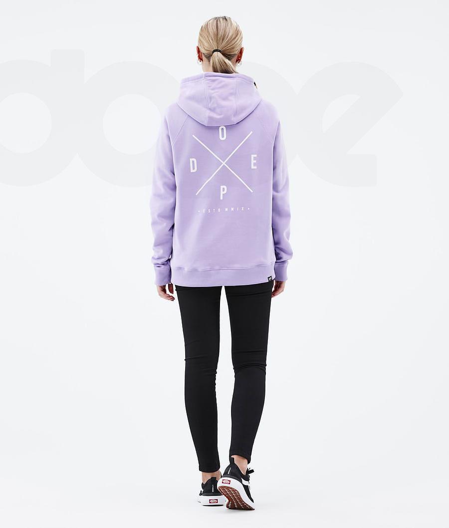 Purple Women's Dope Common W 2X-Up Hoodie | AUYU3830