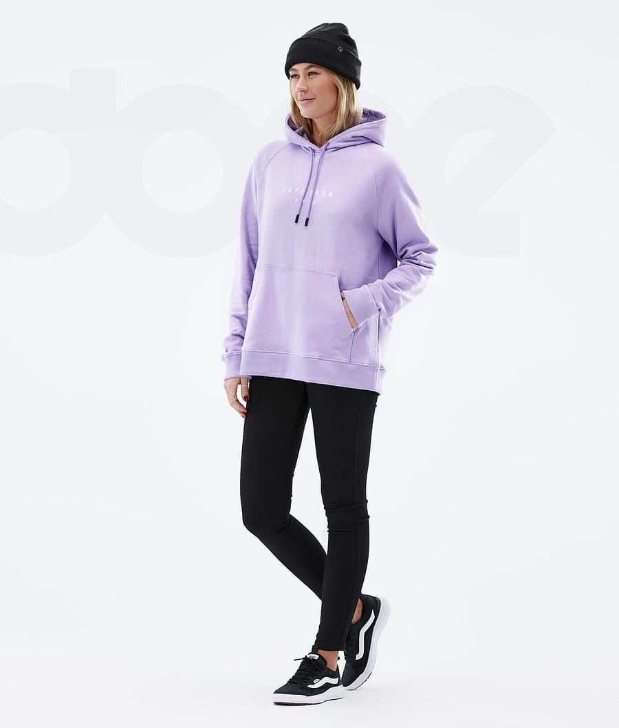 Purple Women's Dope Common W Range Hoodie | AUNB3837