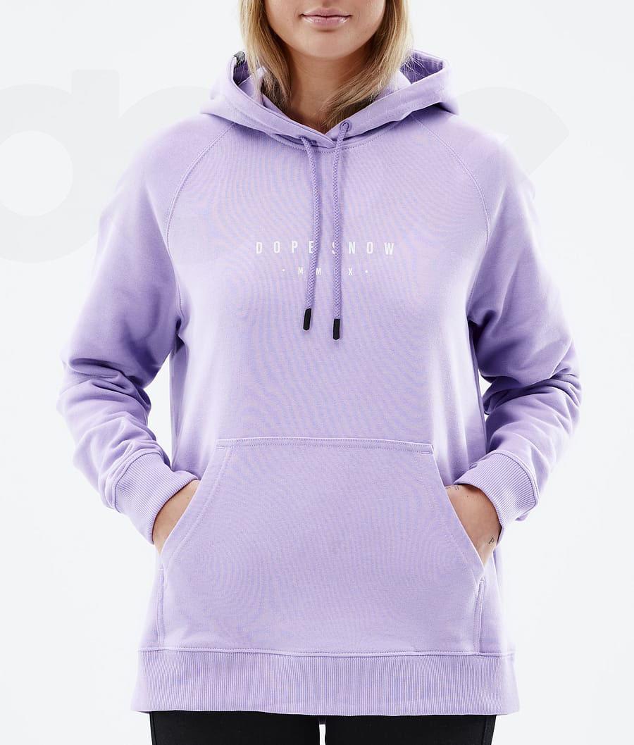 Purple Women's Dope Common W Range Hoodie | AUNB3837