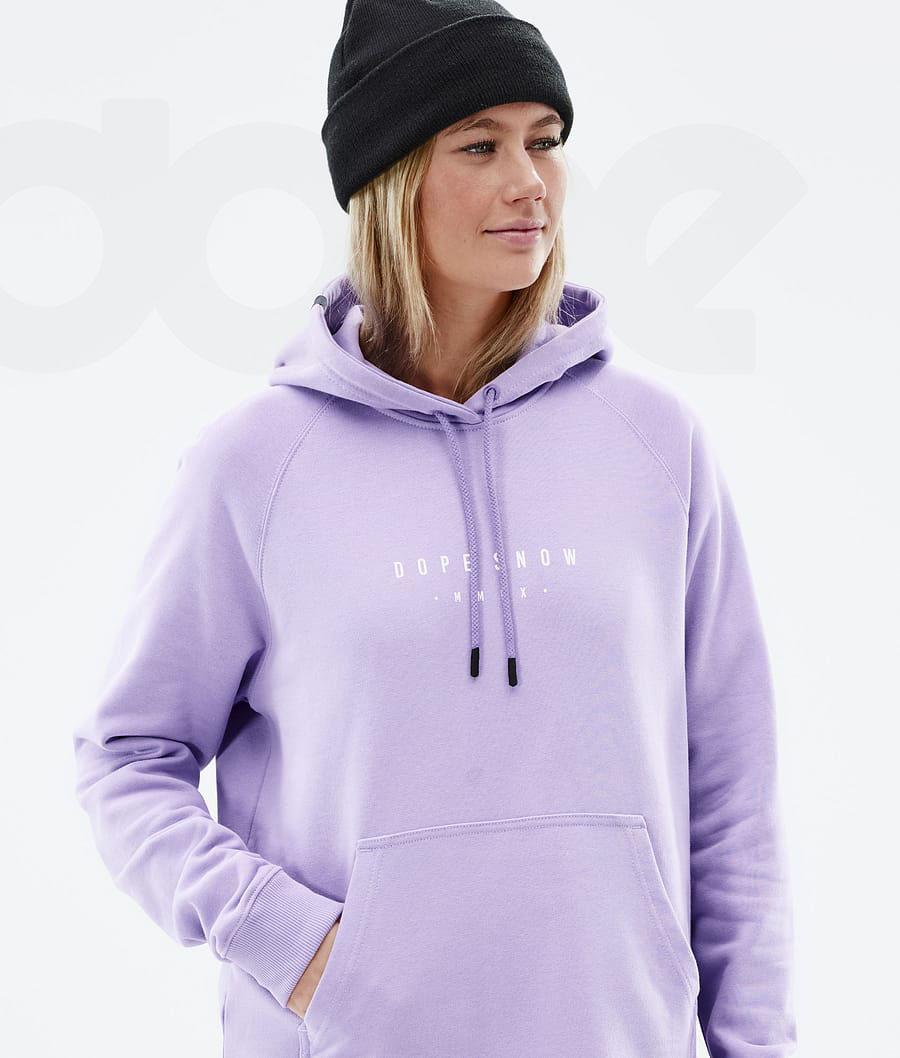 Purple Women's Dope Common W Range Hoodie | AUNB3837