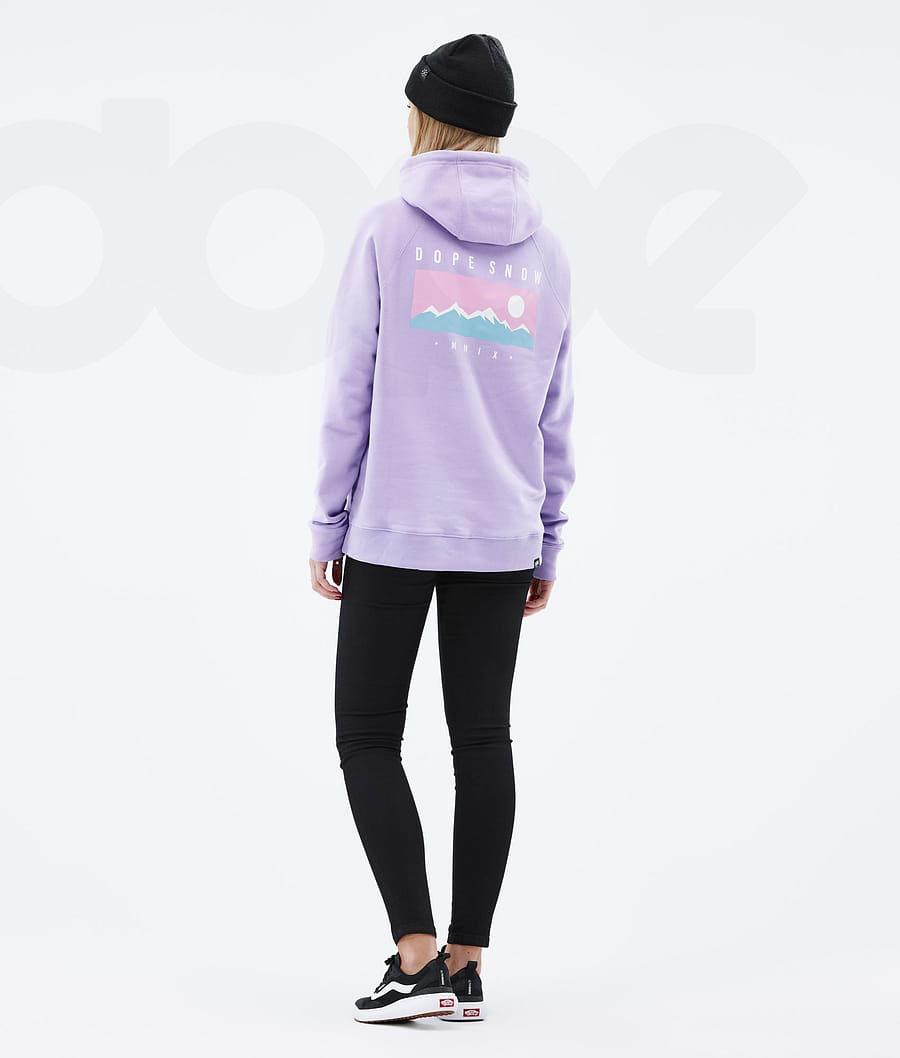 Purple Women's Dope Common W Range Hoodie | AUNB3837