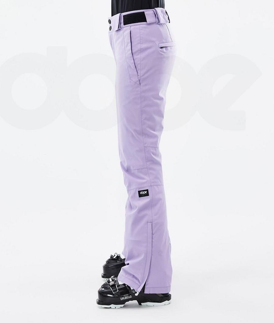 Purple Women's Dope Con W Faded Ski Pants | AUKI3330