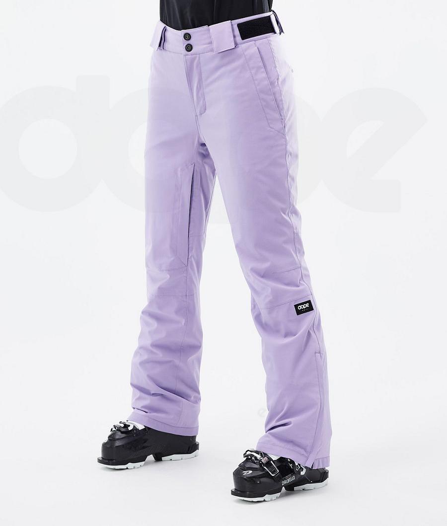 Purple Women\'s Dope Con W Faded Ski Pants | AUKI3330