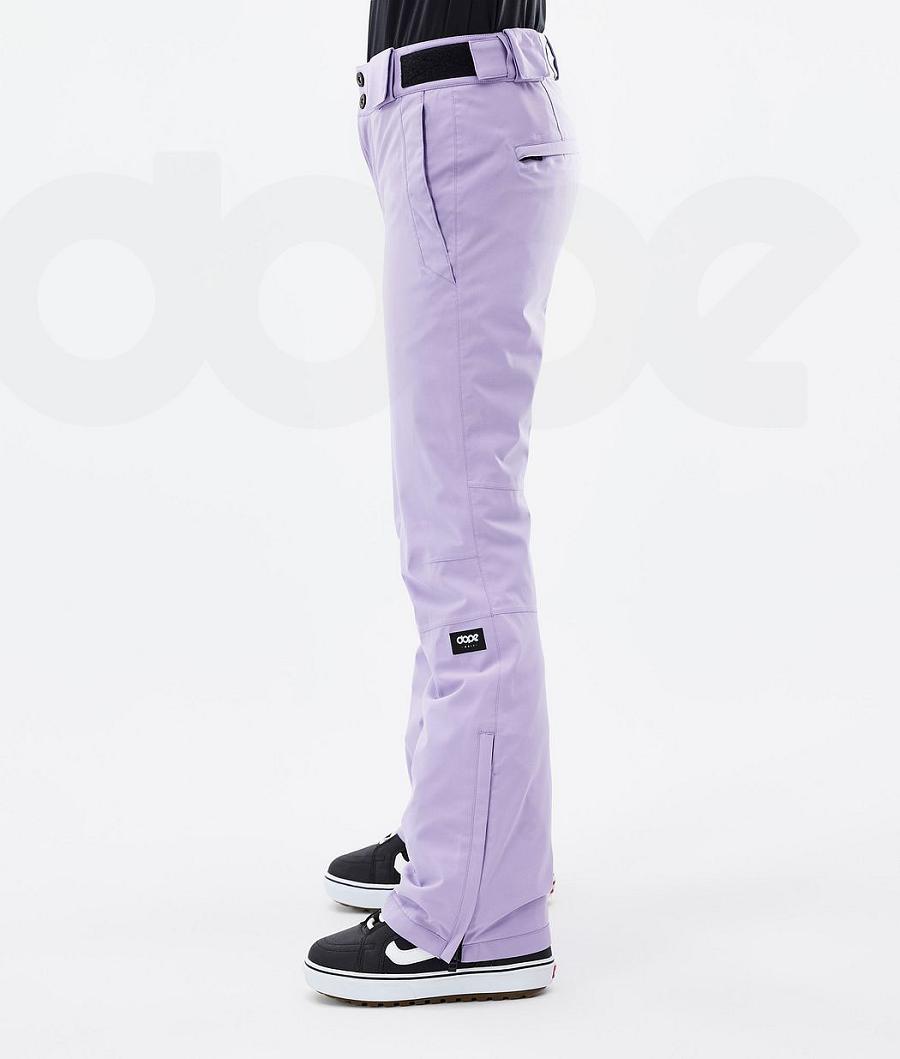 Purple Women's Dope Con W Faded Snowboard Pants | AUFM3264