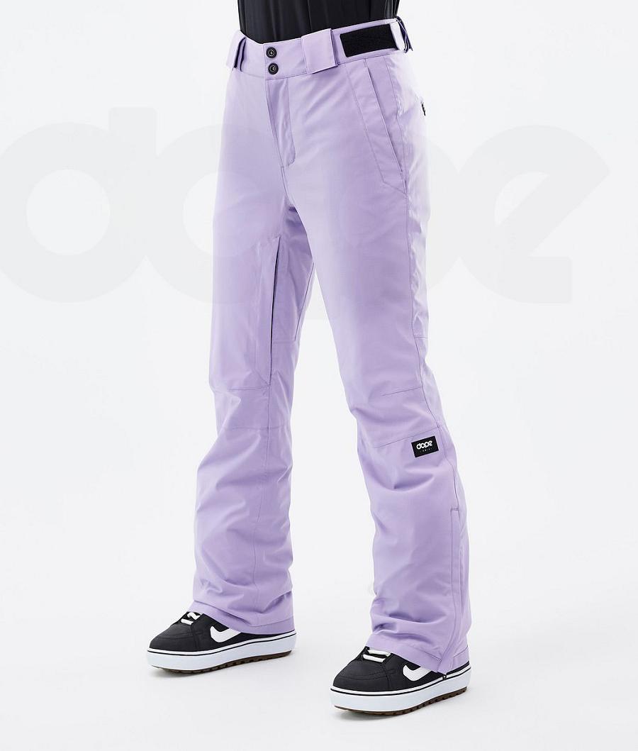 Purple Women\'s Dope Con W Faded Snowboard Pants | AUFM3264