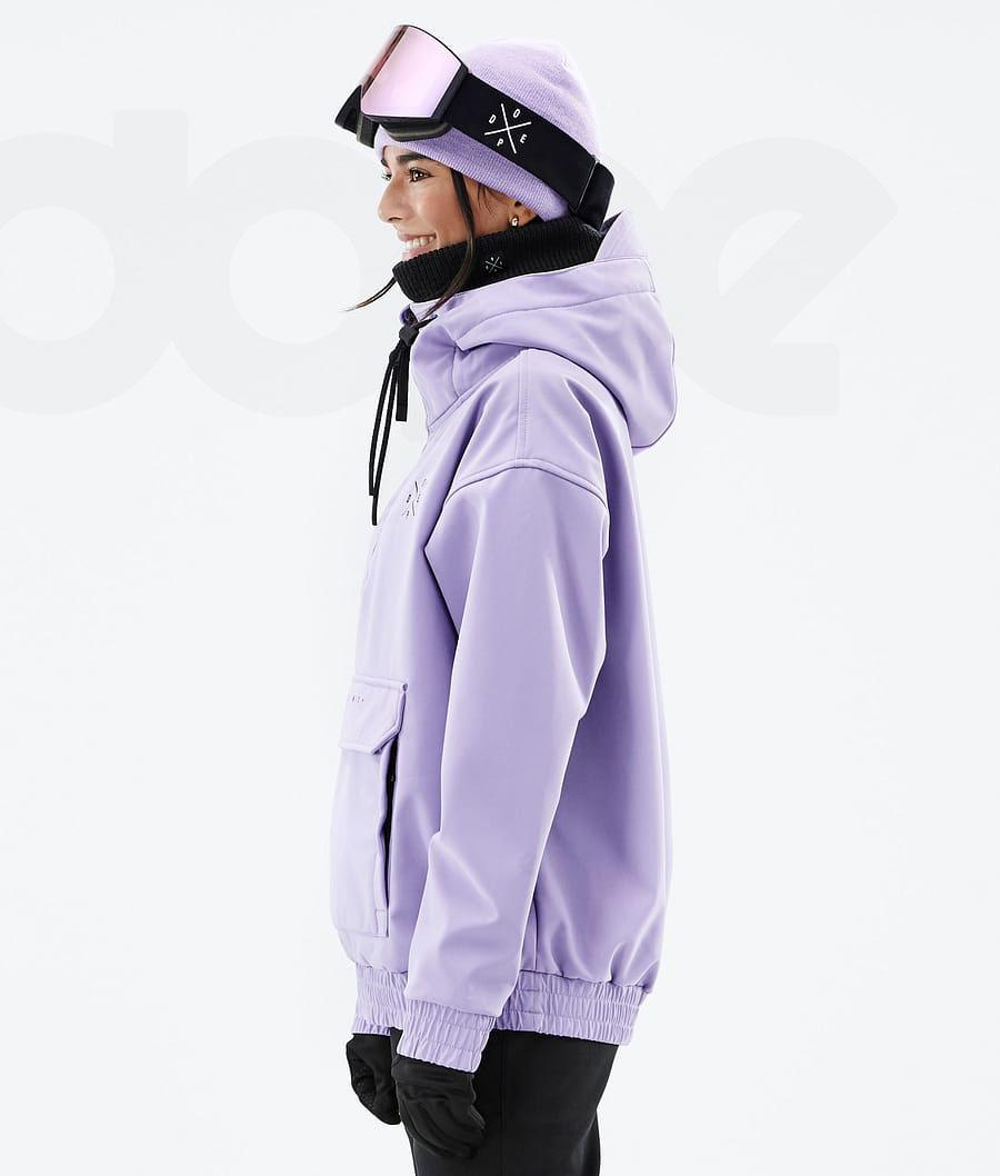 Purple Women's Dope Cyclone W Ski Jackets | AUQZ3652