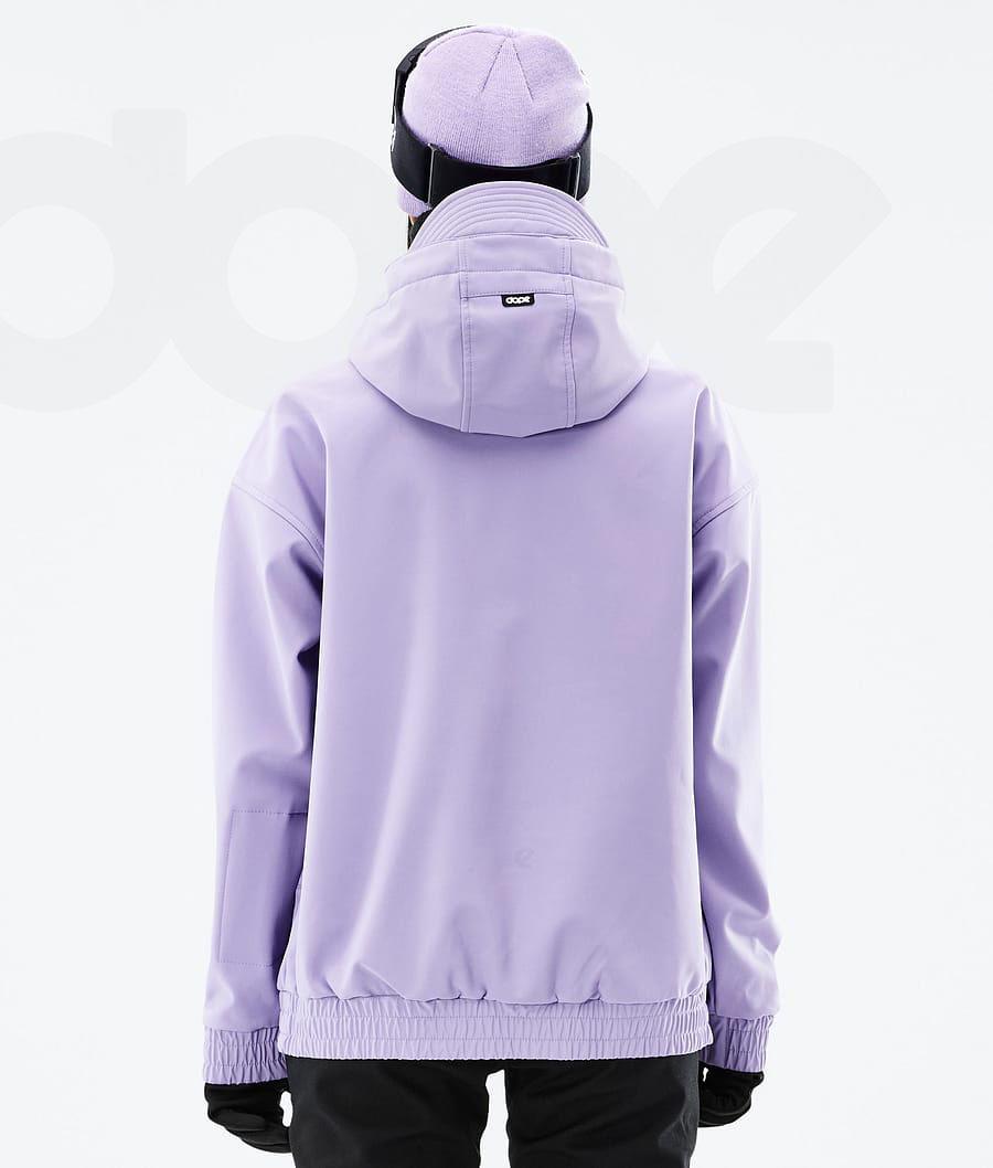 Purple Women's Dope Cyclone W Ski Jackets | AUQZ3652