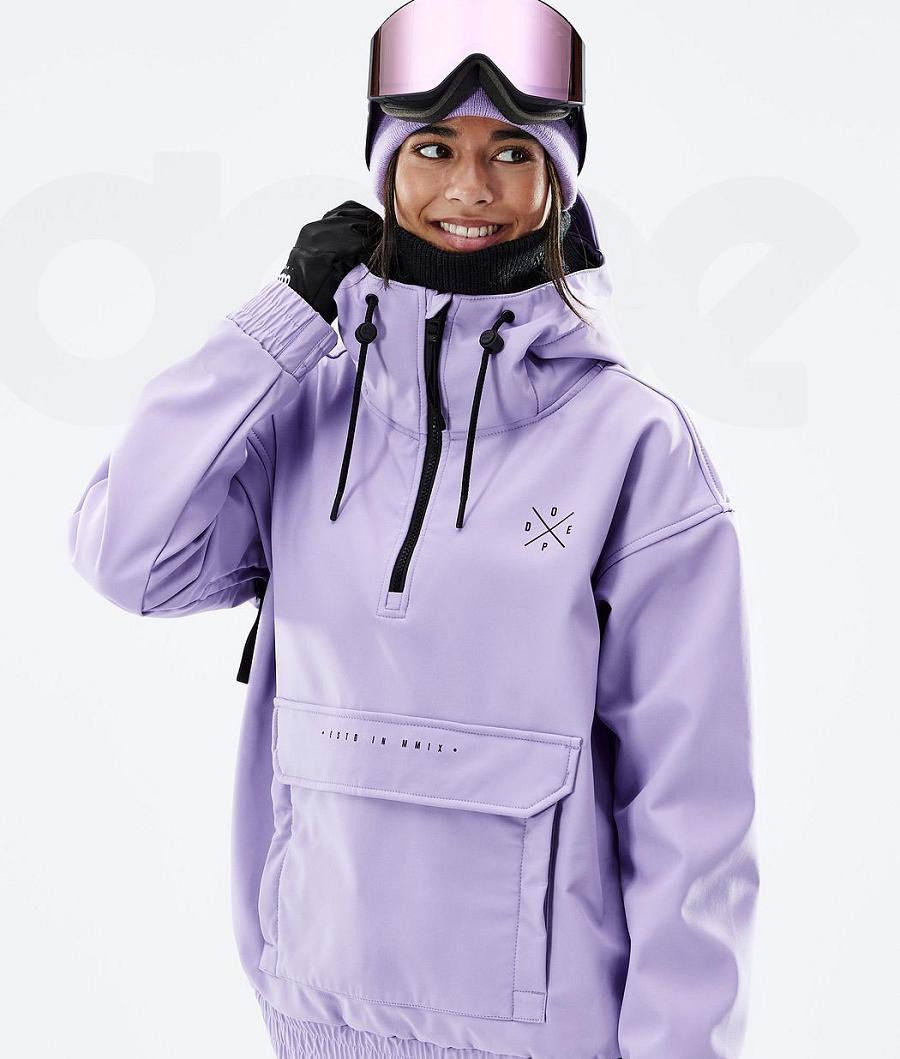 Purple Women's Dope Cyclone W Snowboard Jackets | AUHK3481