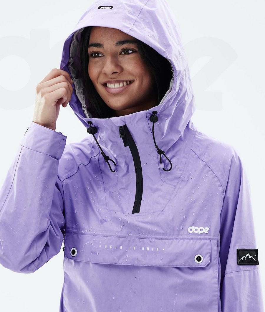 Purple Women's Dope Hiker Light W Outdoor Jackets | AUQZ3731