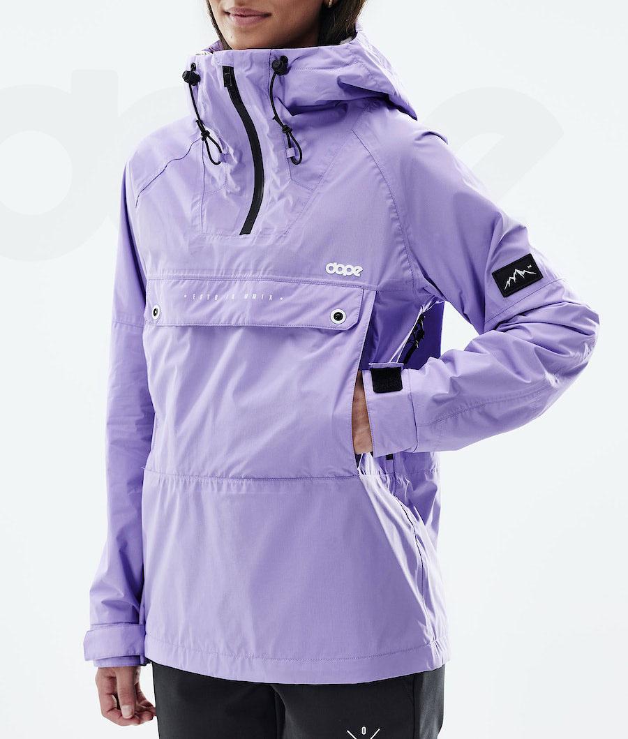 Purple Women's Dope Hiker Light W Outdoor Jackets | AUQZ3731