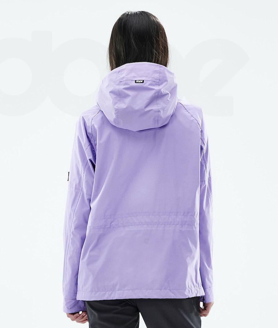 Purple Women's Dope Hiker Light W Outdoor Jackets | AUQZ3731