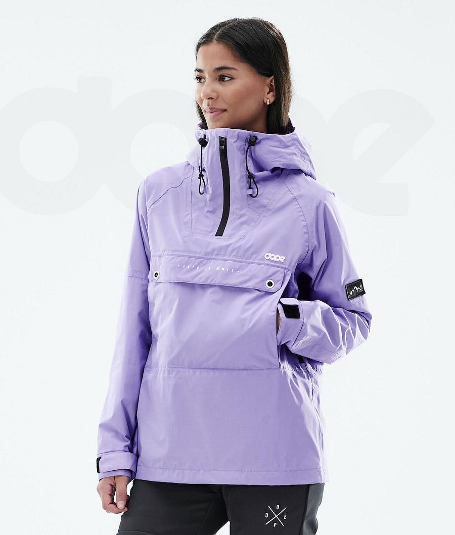 Purple Women\'s Dope Hiker Light W Outdoor Jackets | AUQZ3731