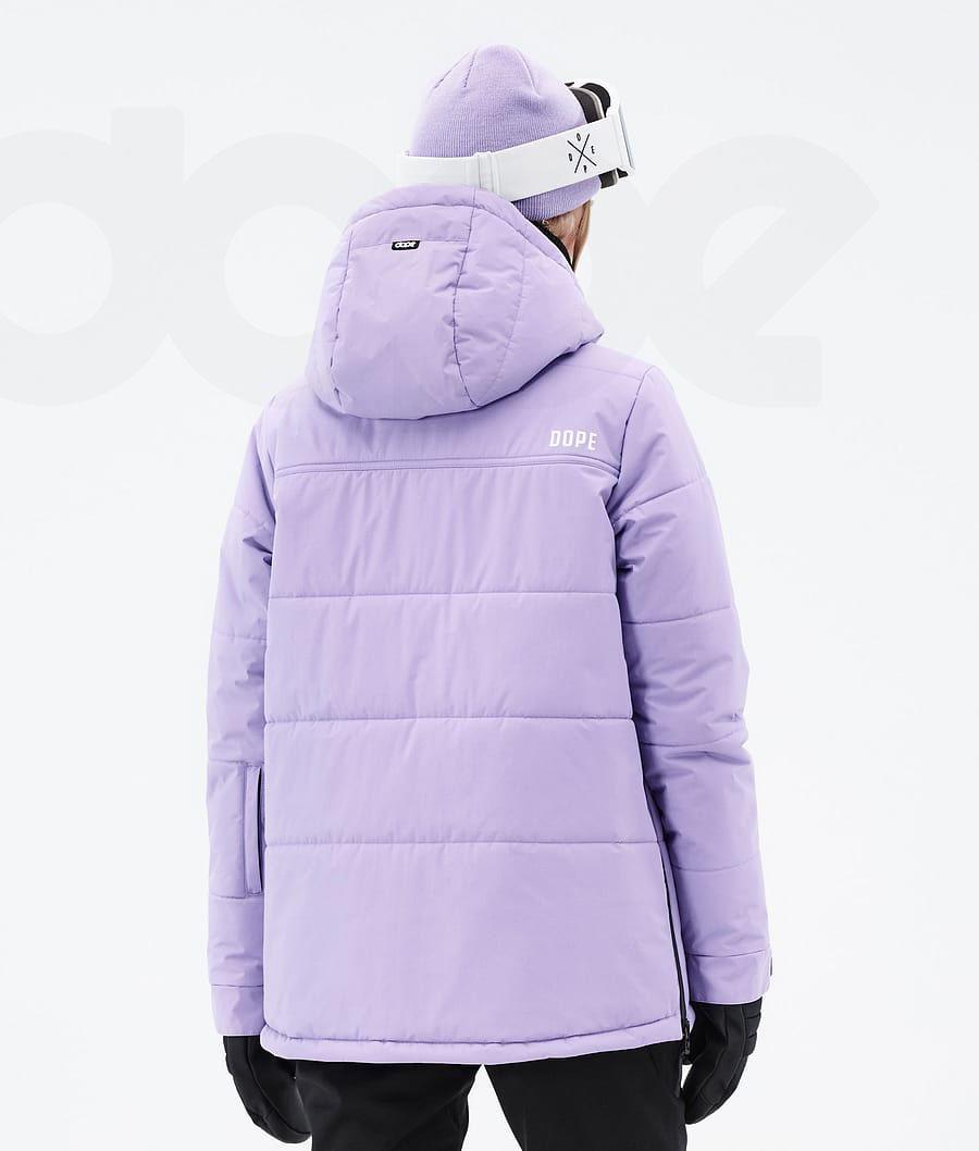 Purple Women's Dope Puffer W Snowboard Jackets | AULH3504