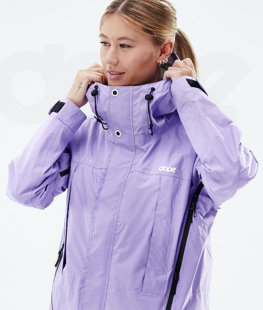 Purple Women's Dope Ranger Light W Outdoor Jackets | AURW3753