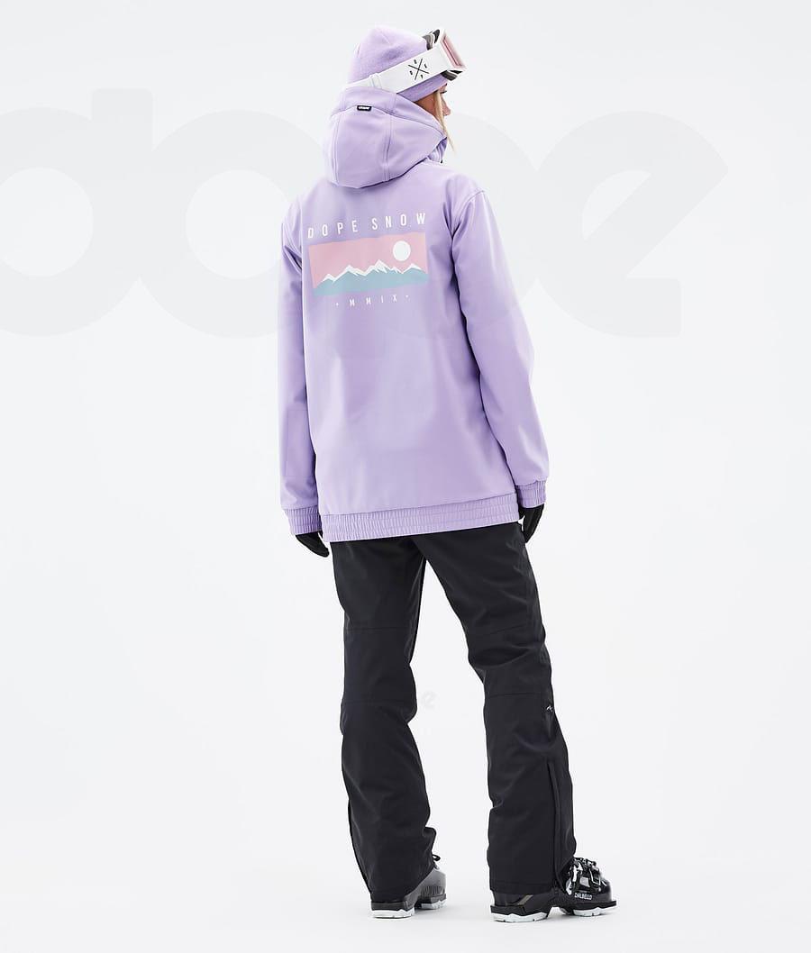 Purple Women's Dope Yeti W Range Ski Jackets | AUHK3716