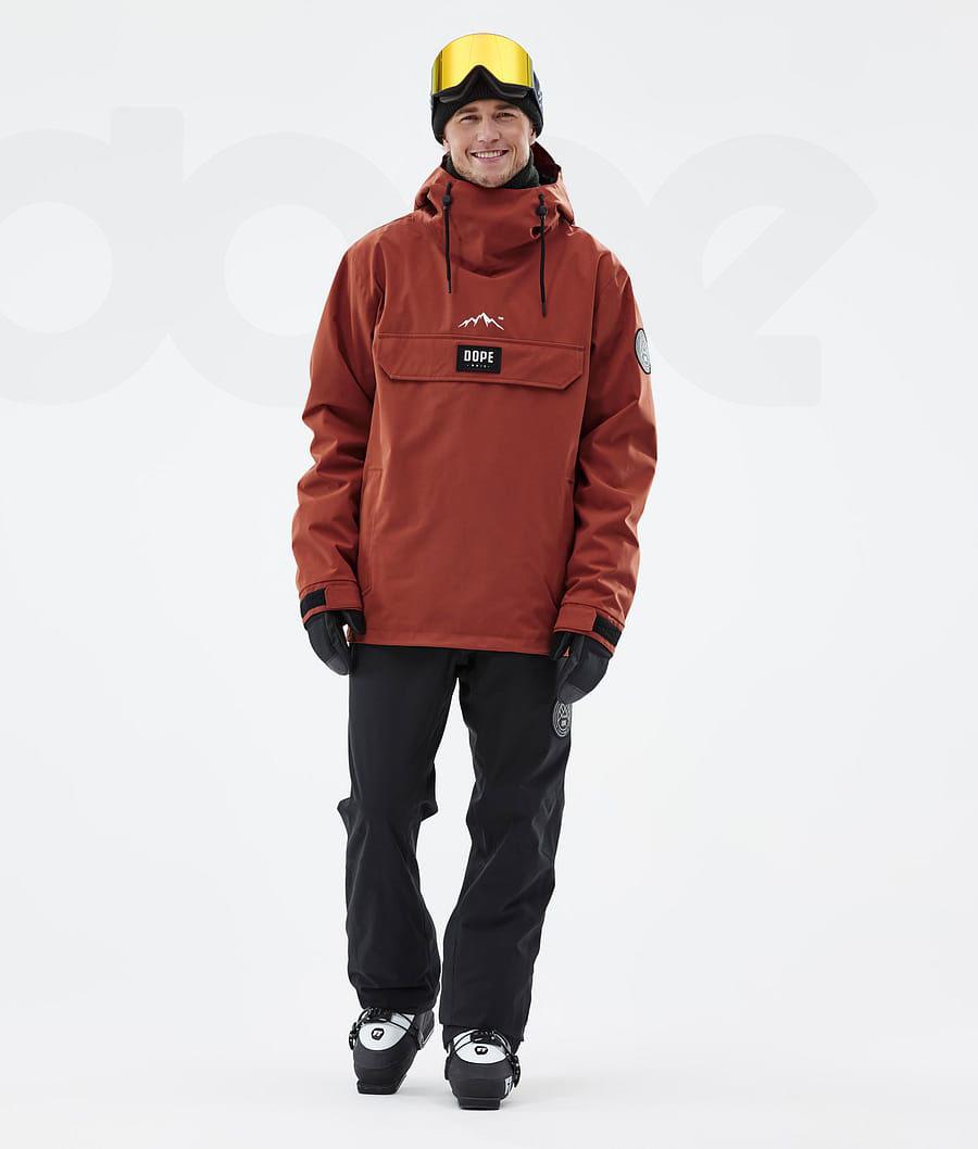 Red Men's Dope Blizzard Ski Jackets | AUZG2902