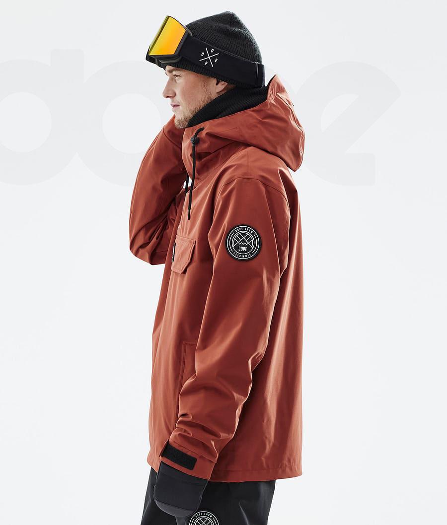 Red Men's Dope Blizzard Ski Jackets | AUZG2902