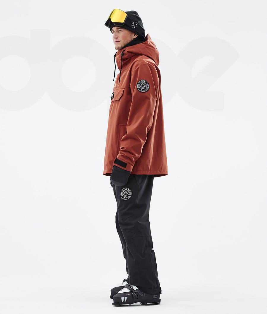 Red Men's Dope Blizzard Ski Jackets | AUZG2902