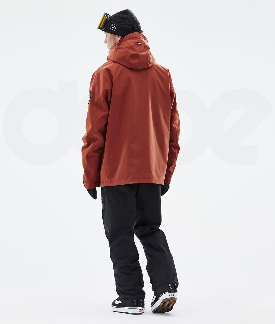 Red Men's Dope Blizzard Snowboard Jackets | AUDN2768