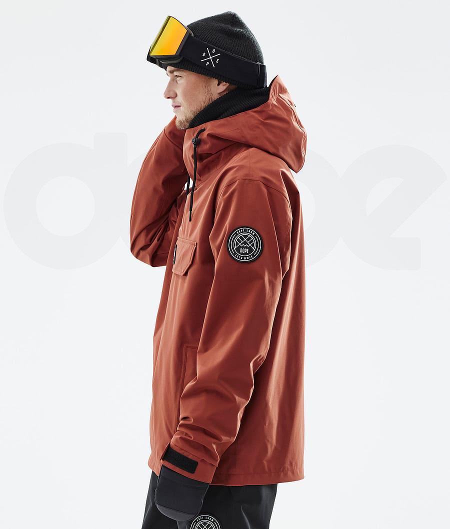 Red Men's Dope Blizzard Snowboard Jackets | AUDN2768