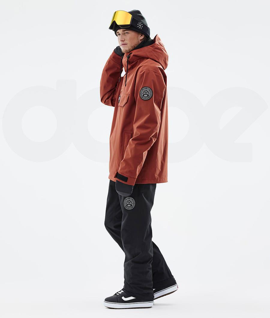 Red Men's Dope Blizzard Snowboard Jackets | AUDN2768