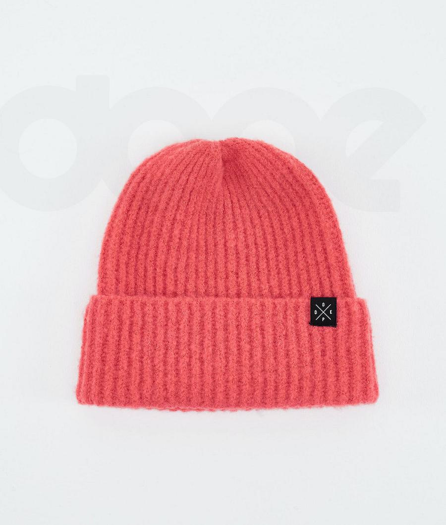 Red Men\'s Dope Chunky Beanie | AUHK3164