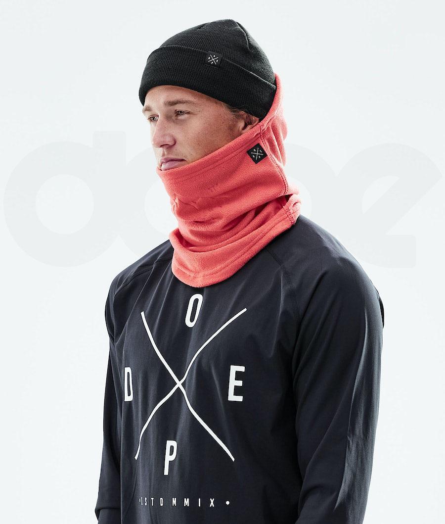 Red Men's Dope Cozy Tube Face Masks | AUWY3152