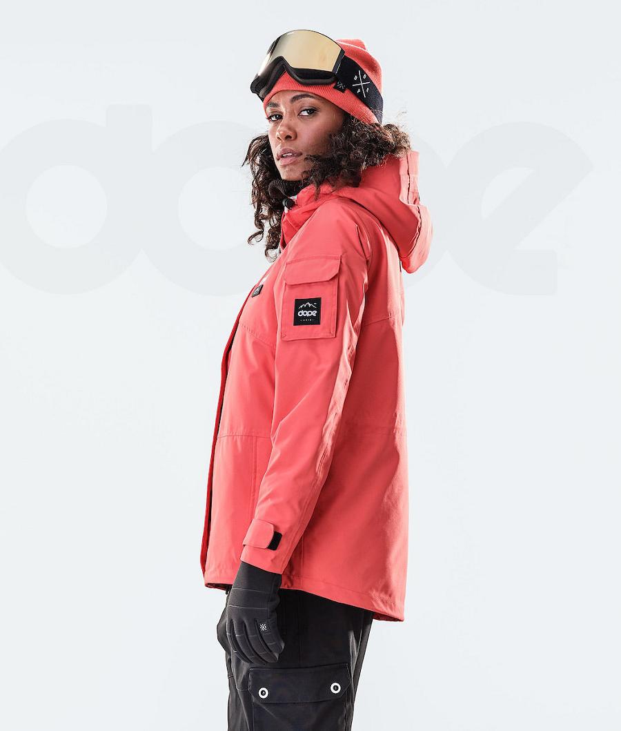 Red Women's Dope Adept W 2020 Ski Jackets | AUSO3564