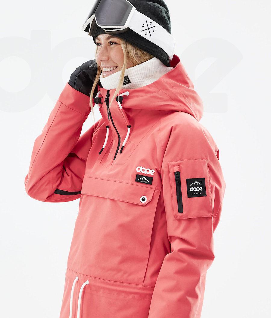 Red Women's Dope Annok W 2021 Ski Jackets | AUEX3598