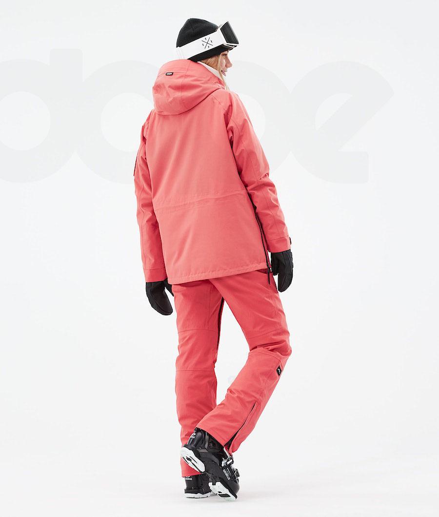 Red Women's Dope Annok W 2021 Ski Jackets | AUEX3598