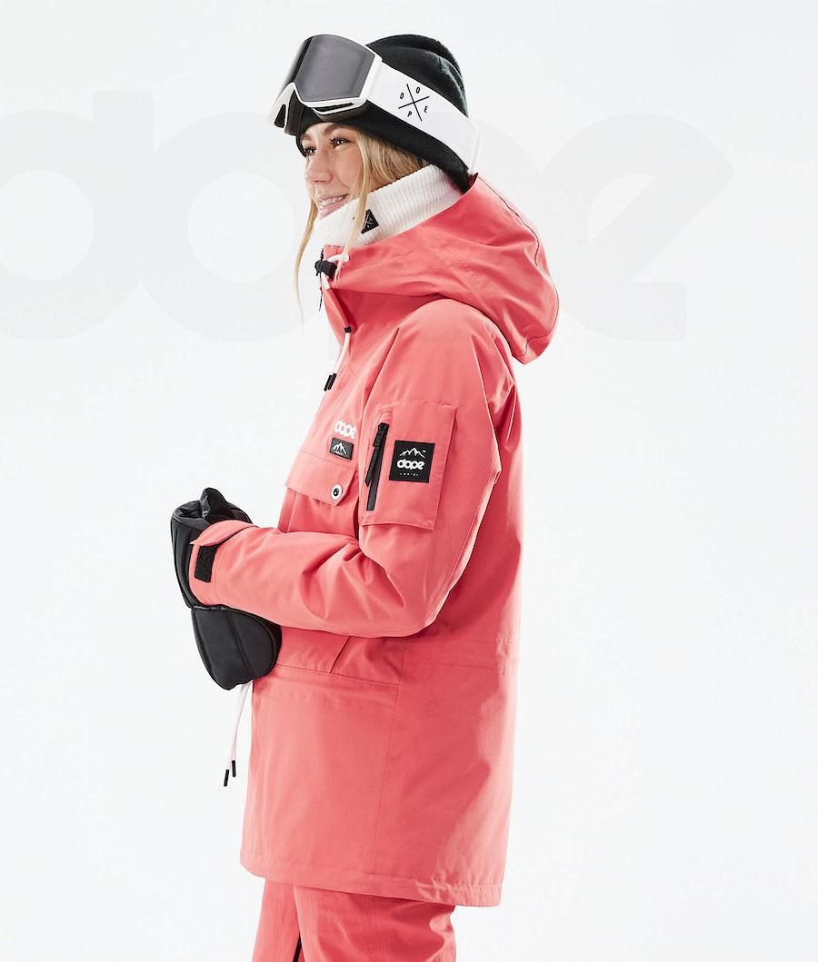 Red Women's Dope Annok W 2021 Ski Jackets | AUEX3598