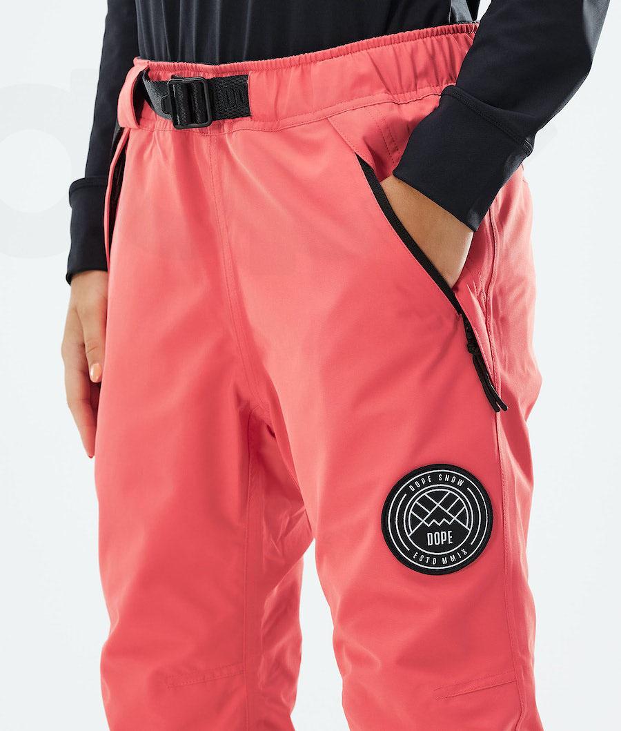 Red Women's Dope Blizzard W 2021 Snowboard Pants | AUTV3246