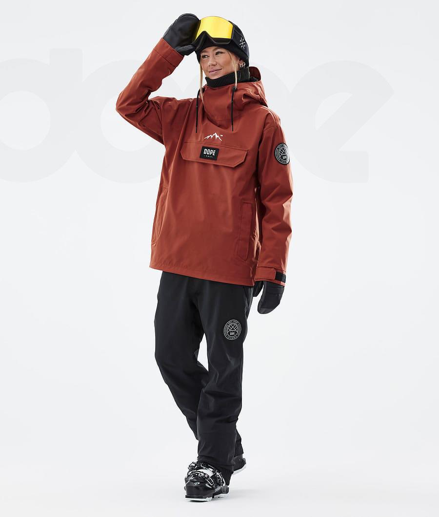 Red Women's Dope Blizzard W Ski Jackets | AUOR3619