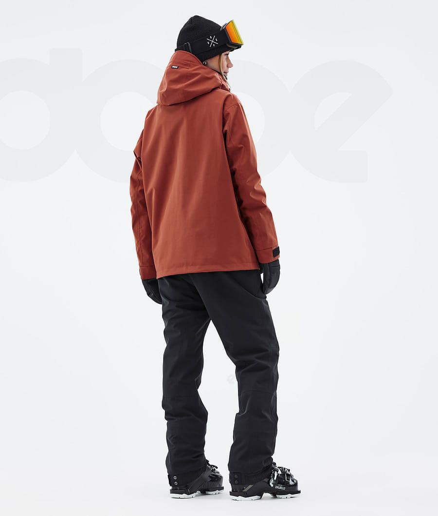 Red Women's Dope Blizzard W Ski Jackets | AUOR3619