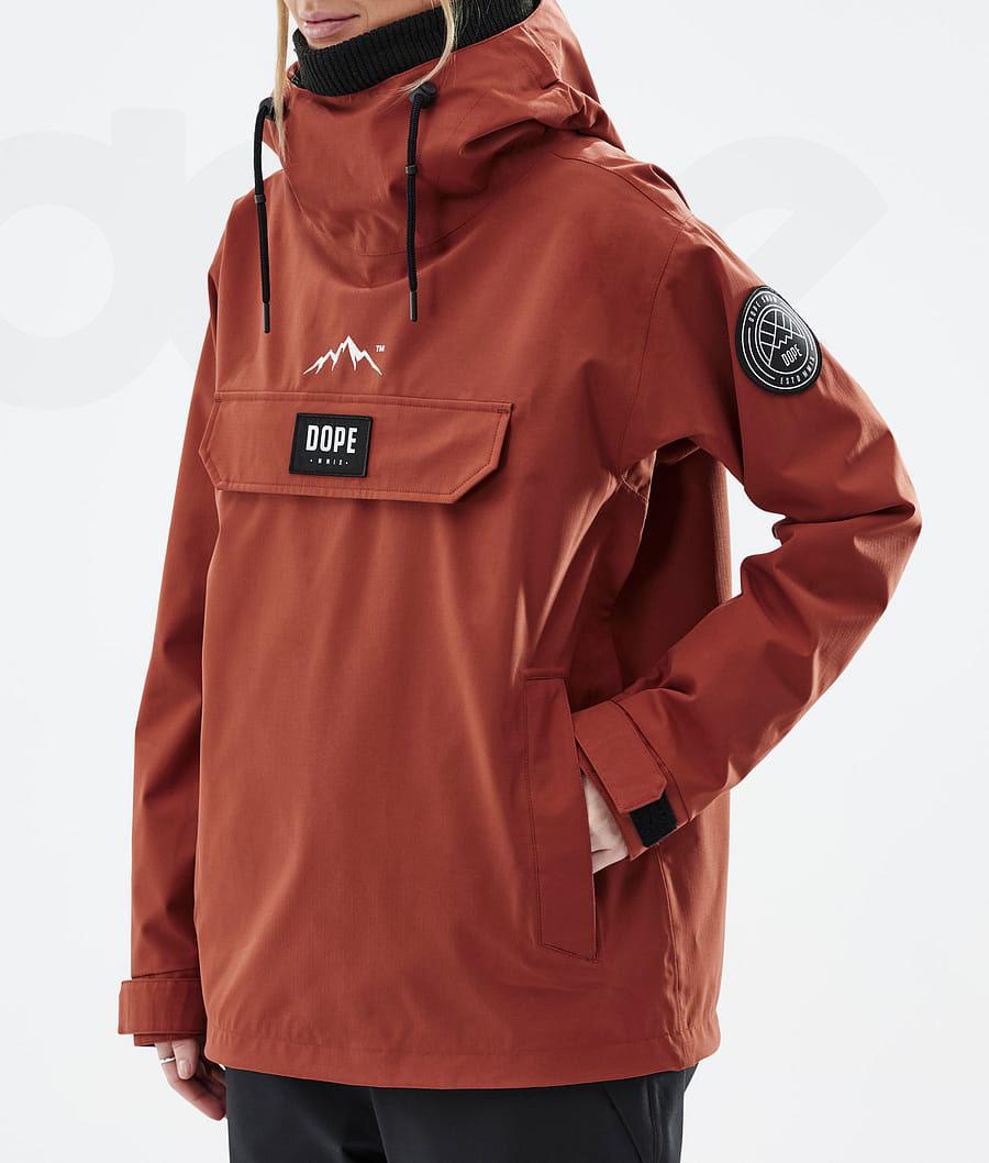 Red Women's Dope Blizzard W Ski Jackets | AUOR3619