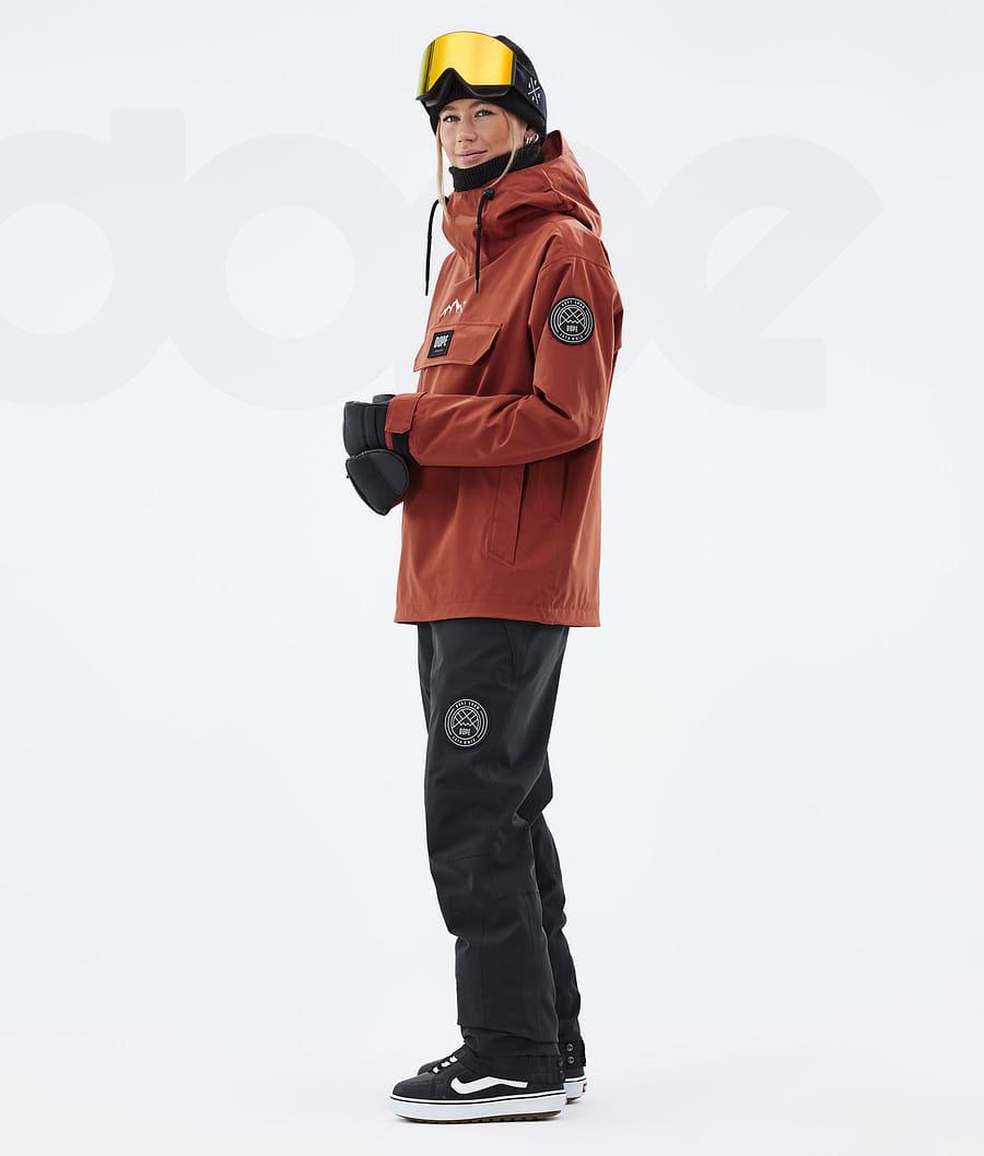 Red Women's Dope Blizzard W Snowboard Jackets | AUXF3450