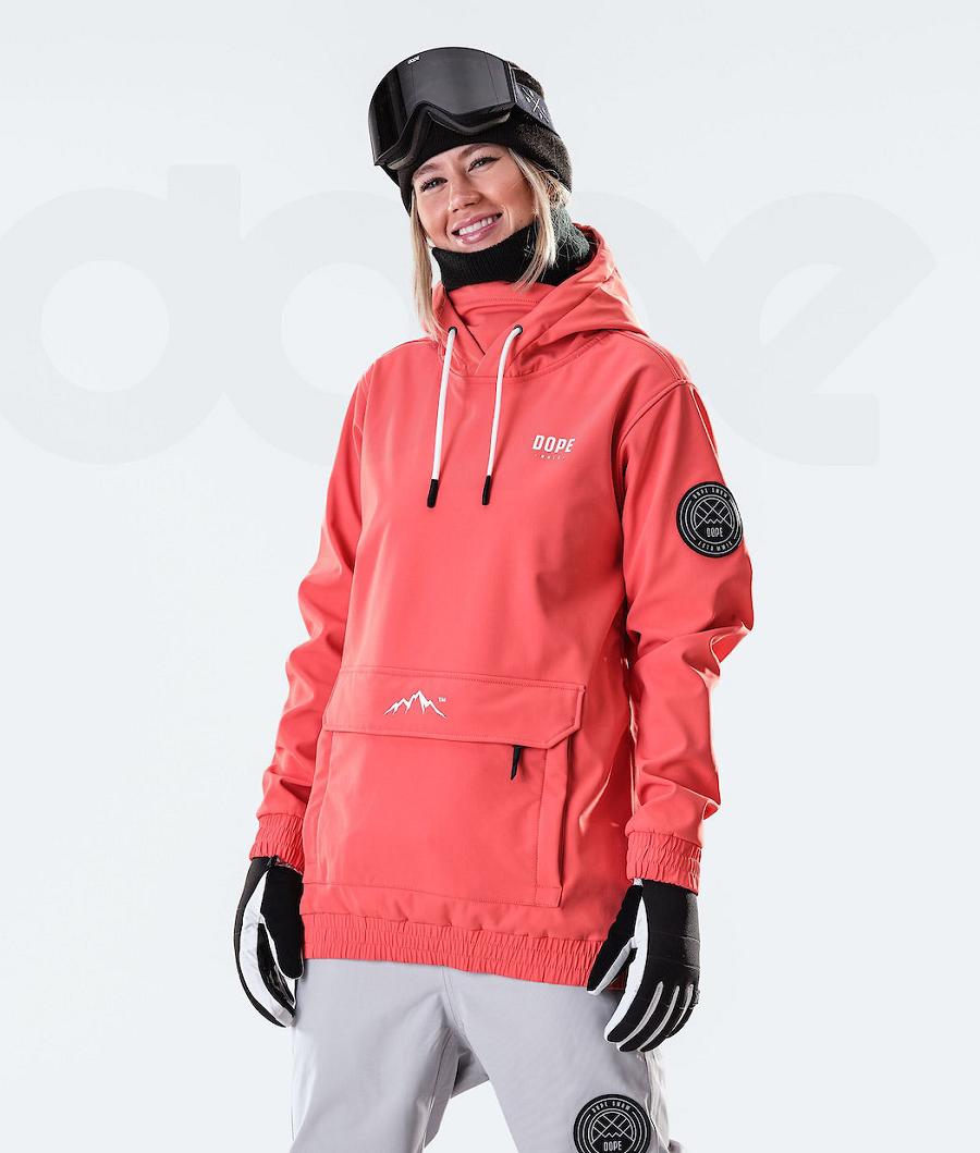 Red Women\'s Dope Wylie W 10k Capital Snowboard Jackets | AUGL3509