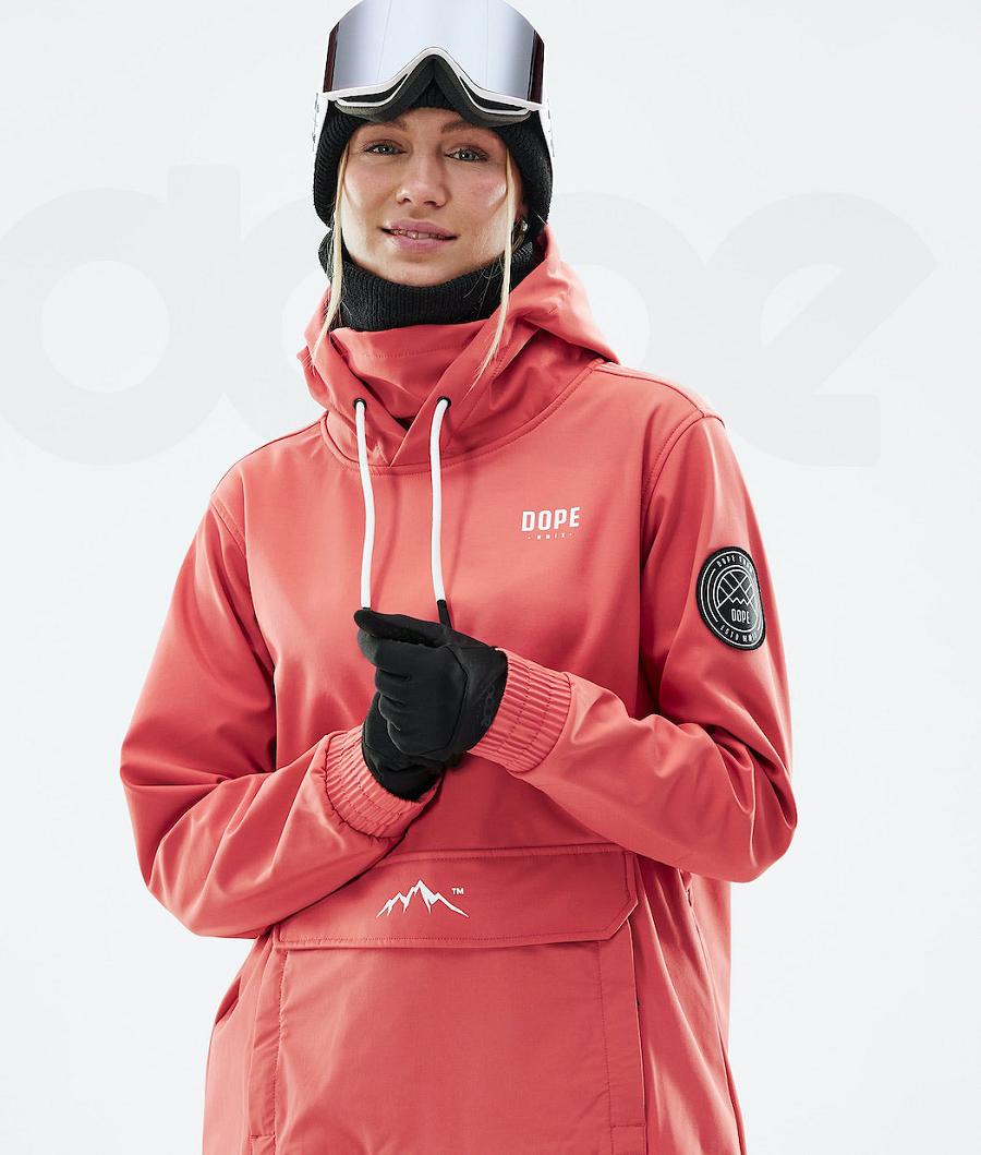 Red Women's Dope Wylie W Capital Snowboard Jackets | AUOR3515