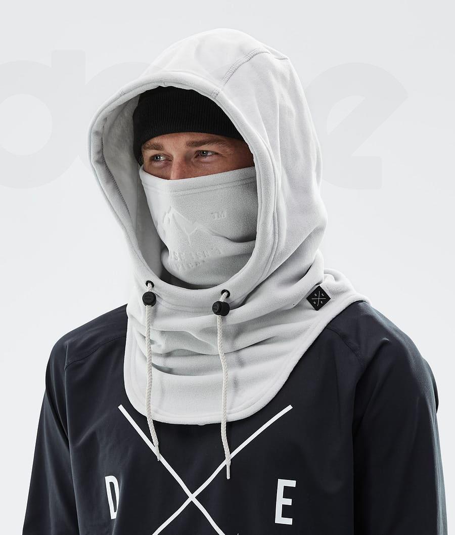 Silver Men's Dope Cozy Hood II Face Masks | AUUT3147