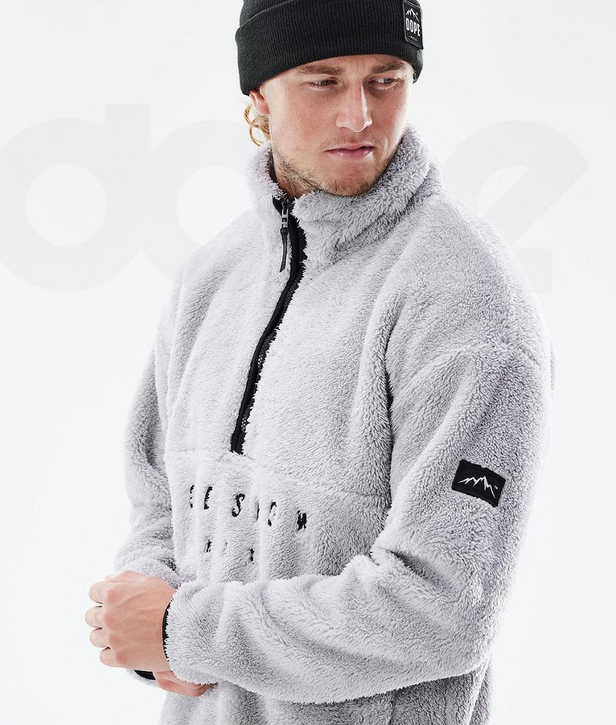 Silver Men's Dope Pile 2021 Fleece | AUPQ3055