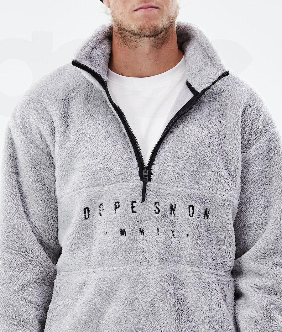 Silver Men's Dope Pile 2021 Fleece | AUPQ3055