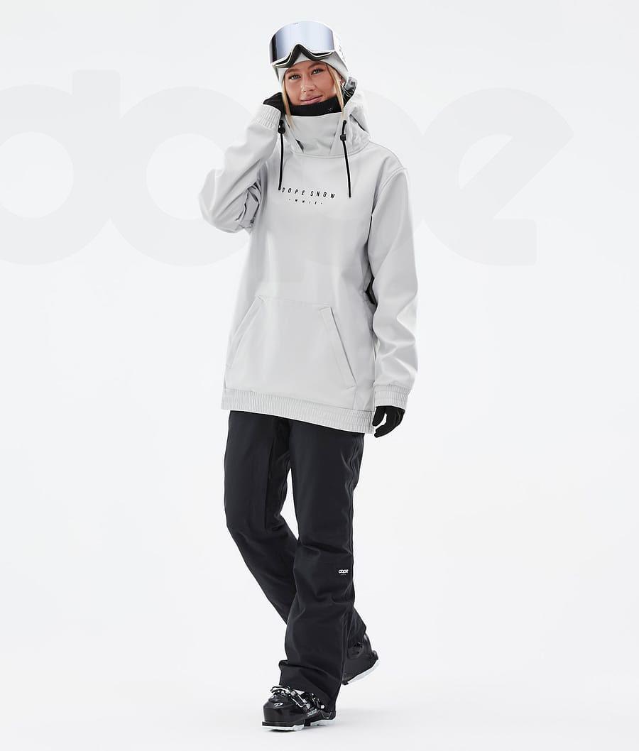 Silver Women's Dope Yeti W Range Ski Jackets | AUGL3717