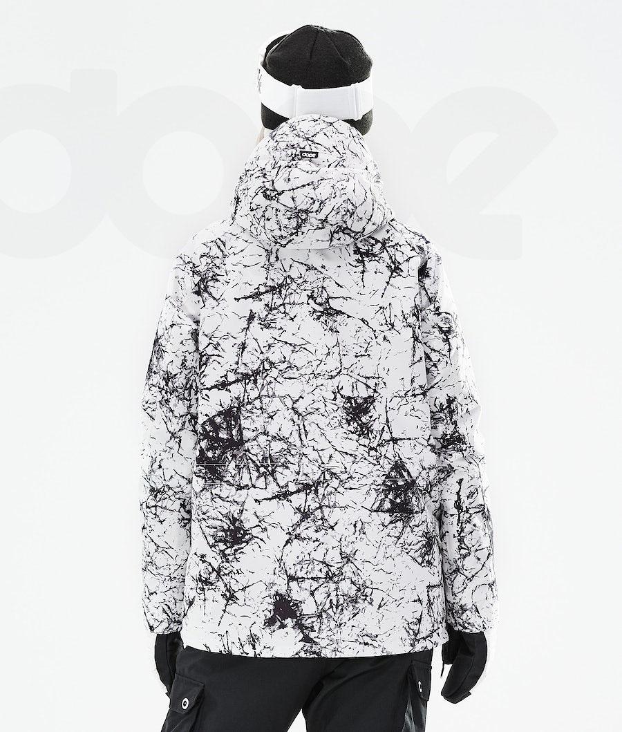 White / Black Women's Dope Annok W 2021 Ski Jackets | AUWY3599