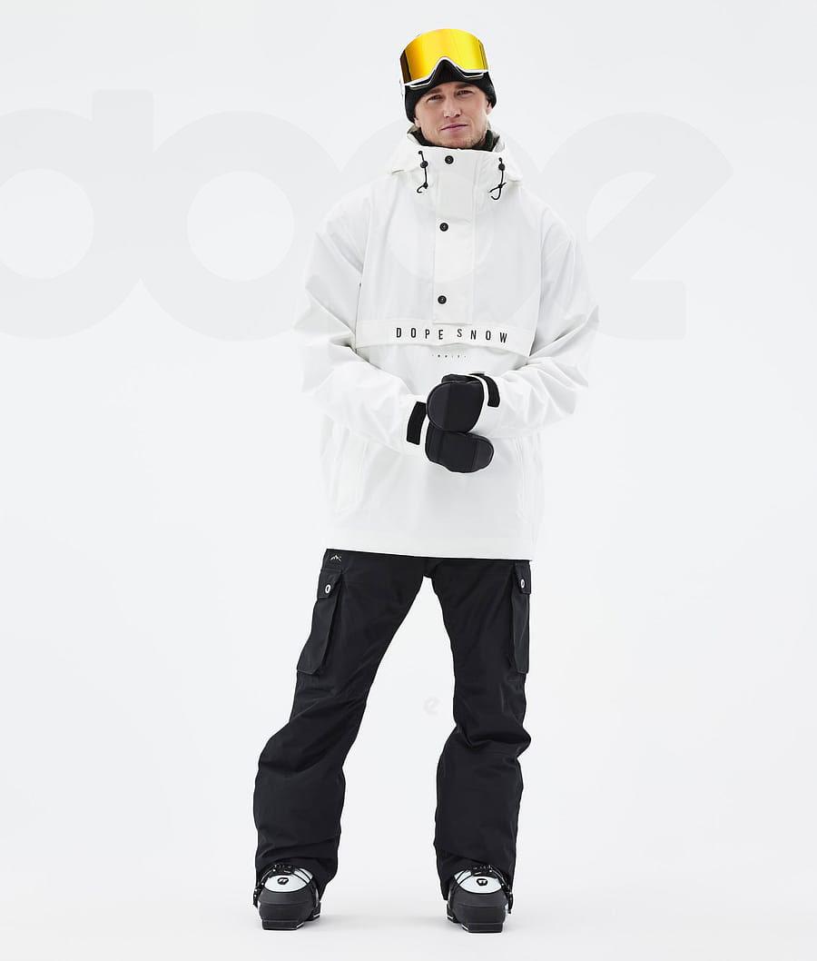 White Men's Dope Legacy Old Ski Jackets | AUUT2934